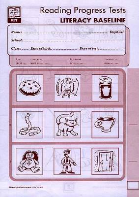 Cover of Reading Progress Tests, Literacy Baseline Pk10