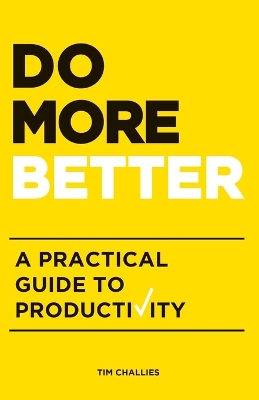 Book cover for Do More Better