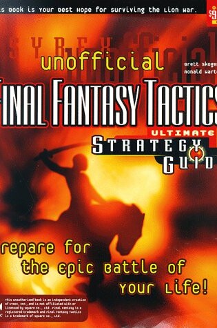 Cover of Final Fantasy Tactics Ultimate Strategy Guide (Unofficial)