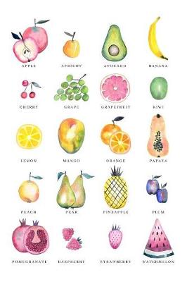 Book cover for Watercolor Fruit