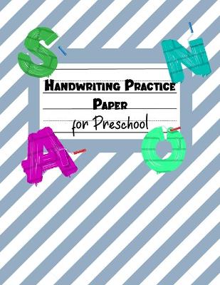 Book cover for Handwriting Practice Paper for Preschool