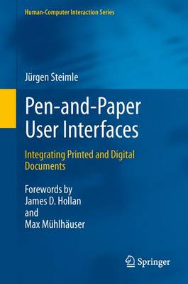 Book cover for Pen-and-Paper User Interfaces