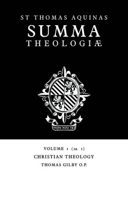 Book cover for Summa Theologiae: Volume 1, Christian Theology