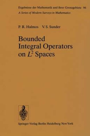 Cover of Bounded Integral Operators on L2 Spaces