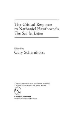 Cover of The Critical Response to Nathaniel Hawthorne's The Scarlet Letter