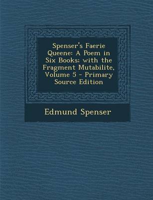 Book cover for Spenser's Faerie Queene