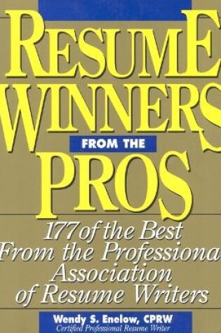 Cover of Resume Winners from the Pros