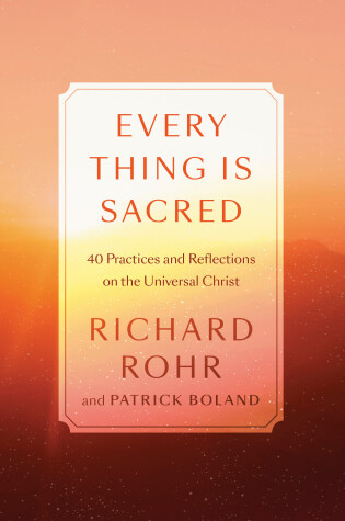 Cover of Every Thing Is Sacred