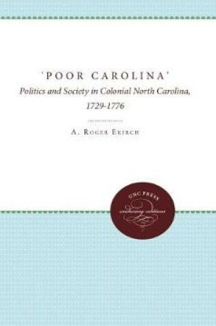 Cover of 'Poor Carolina'