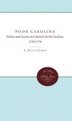 Book cover for 'Poor Carolina'