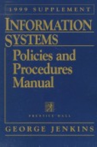 Cover of Info Systs Policies Procs Man 98-99 Supp