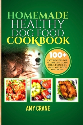 Cover of Homemade Healthy Dog Food Cookbook