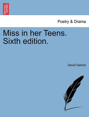 Book cover for Miss in Her Teens. Sixth Edition.