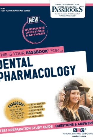 Cover of Dental Pharmacology (Q-40)