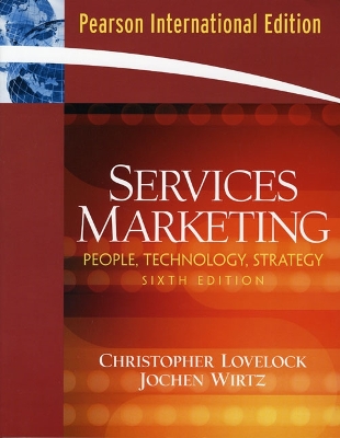 Book cover for Services Marketing