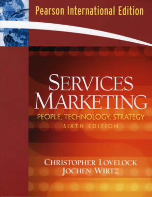 Book cover for Services Marketing