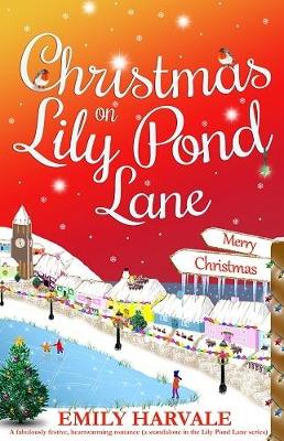 Book cover for Christmas on Lily Pond Lane