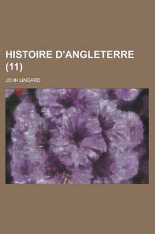 Cover of Histoire D'Angleterre (11)