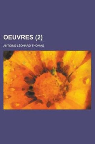 Cover of Oeuvres (2)