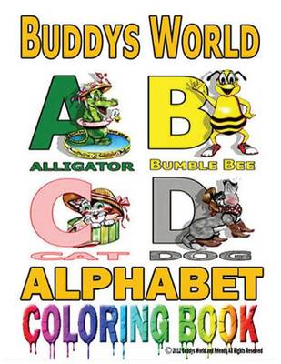 Book cover for Buddys Alphabet Coloring Book