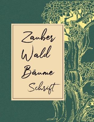 Book cover for Zauberwaldbäume Schrift