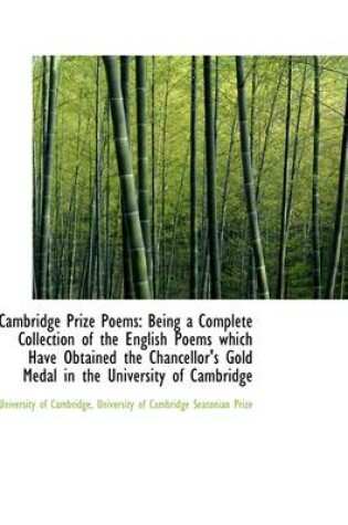 Cover of Cambridge Prize Poems