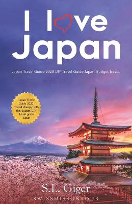 Book cover for I love Japan (travel guide)