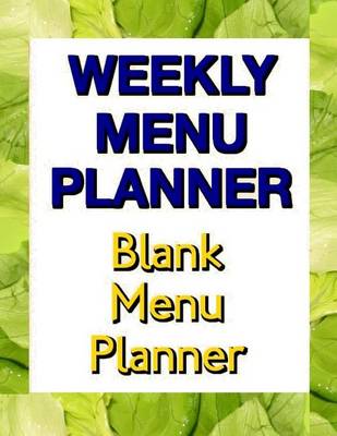 Book cover for Weekly Menu Planner