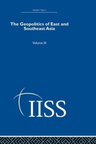 Cover of The Geopolitics of East and Southeast Asia