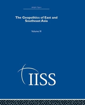 Cover of The Geopolitics of East and Southeast Asia