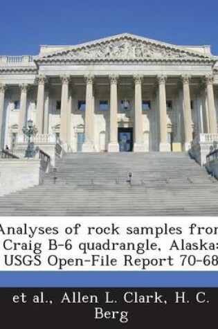 Cover of Analyses of Rock Samples from Craig B-6 Quadrangle, Alaska