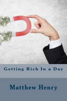 Book cover for Getting Rich in a Day