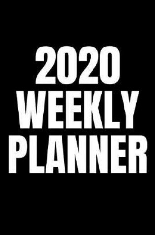 Cover of 2020 Weekly Planner