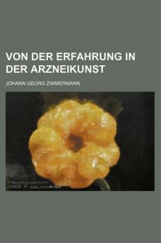 Cover of Von Der Erfahrung in Der Arzneikunst