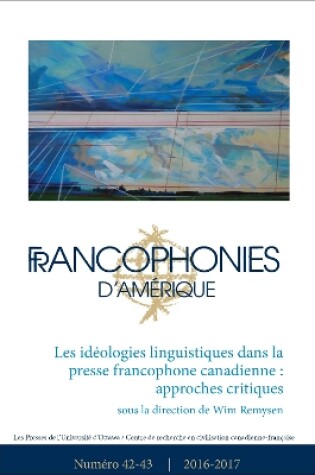 Cover of Francophonies d'Amérique 42-43