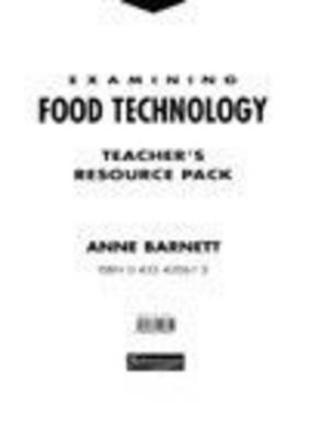 Book cover for Examining Food Technology Teacher's Resource Pack