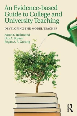 Book cover for An Evidence-based Guide to College and University Teaching