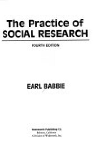 Cover of Practical Social Research