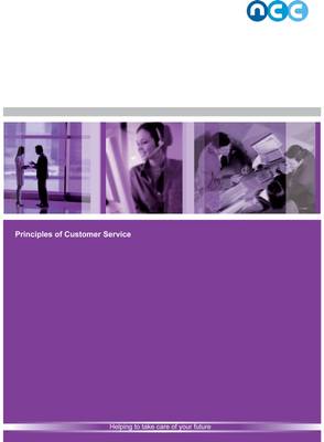 Book cover for NCFE Level 2 Certificate in Principles of Customer Service (QCF)
