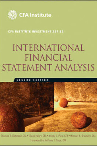 Cover of International Financial Statement Analysis