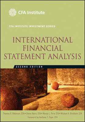 Cover of International Financial Statement Analysis