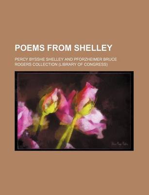 Book cover for Poems from Shelley