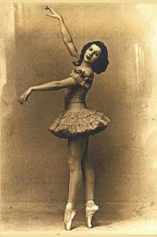 Cover of Vintage Ballerina Journal for Dancers