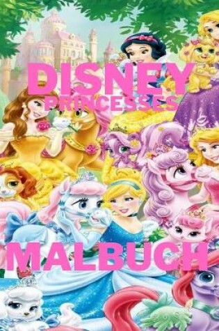 Cover of Disney Princesses Malbuch