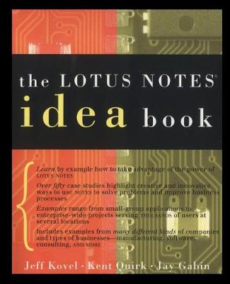 Book cover for Lotus Notes Idea Book