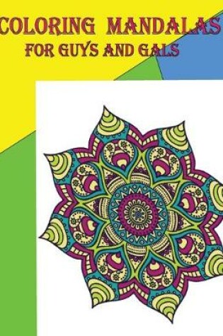Cover of Coloring mandalas