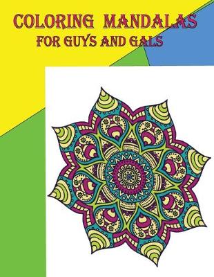 Book cover for Coloring mandalas