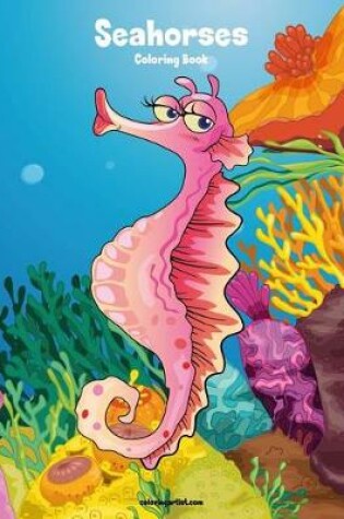 Cover of Seahorses Coloring Book 1