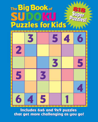 Book cover for Big Book of Sudoku Puzzles for Kids