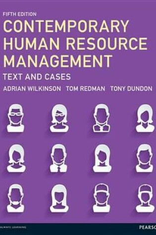 Cover of Contemporary Human Resource Management 5th edition PDF eBook